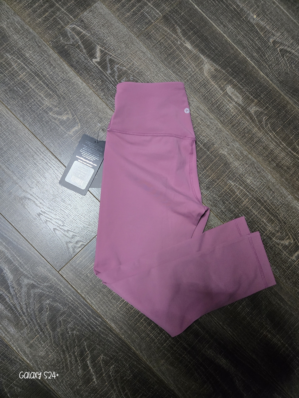 90 Degree By Reflex Mauve/Pink High-Waist Girls' Leggings